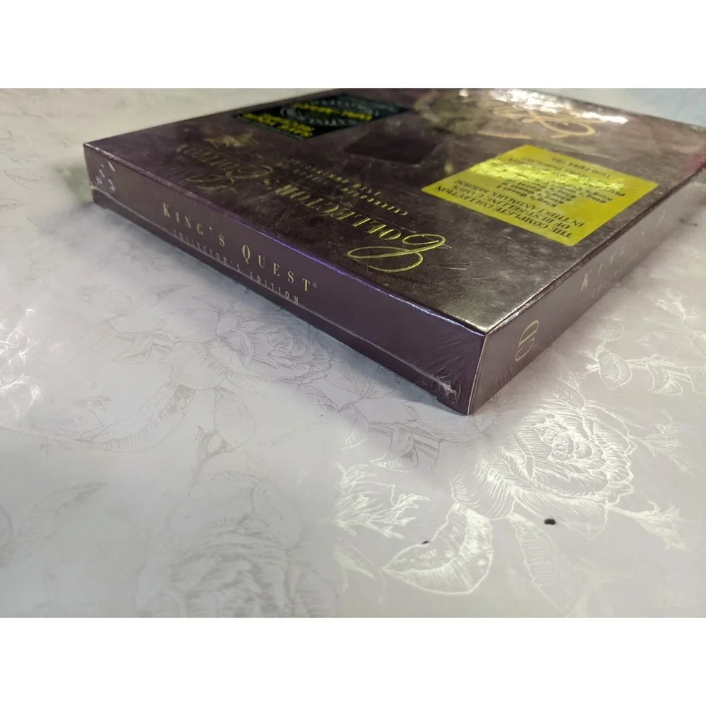 King's Quest: Collector's Edition Sierra Factory Sealed Big Box PC vintage Rare